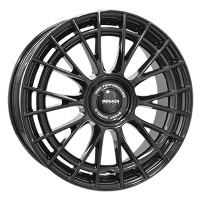 MONACO WHEELS Grand Prix 12 Gloss Black 8,00x18 5x112,00 ET42,00