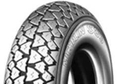 Close-up van het loopvlak Michelin S 83 3.00-10 42 J Front/Rear TL/TT