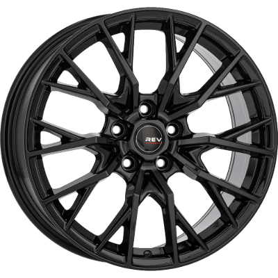 REVATIVO Vortex FF Gloss Black 8,00x18 5x114,30 ET40,00
