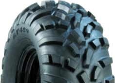 Close-up van het loopvlak Carlstar AT489 25x10-12 67 K TL E
