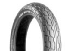Close-up van het loopvlak Bridgestone G 515 110/80-19 59 S Front TT M/C