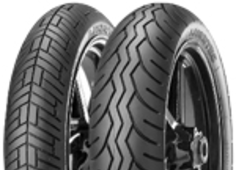 Close-up van het loopvlak Metzeler Lasertec 100/90V18 (56 V) Front TL M/C