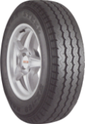 Close-up van het loopvlak Maxxis UE 168 145/80 R12 86 N