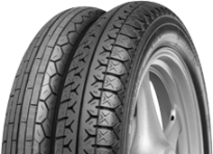 Close-up van het loopvlak Continental K 112 5.00-16 69 H Rear TT M/C