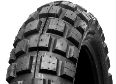 Close-up van het loopvlak Continental TKC 80 Twinduro 110/80-18 58 Q Rear TT M/C M+S
