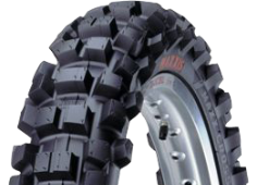 Close-up van het loopvlak Maxxis M7305 Maxxcross IT 80/100-12 50 M Rear TT NHS