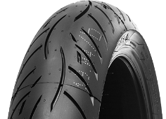 Close-up van het loopvlak Metzeler Roadtec Z8 Interact 140/70ZR18 (67 W) Rear TL M/C M