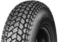 Close-up van het loopvlak Michelin ACS 2.75-9 35 J Front/Rear TT
