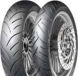 Close-up van het loopvlak Dunlop ScootSmart 80/90-16 48 P Front/Rear TL