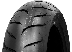 Close-up van het loopvlak Dunlop Sportmax RoadSmart II 200/50 R18 76 V Rear TL M/C