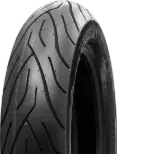 Close-up van het loopvlak Michelin Commander II 100/90 B19 57 H Front TL/TT M/C
