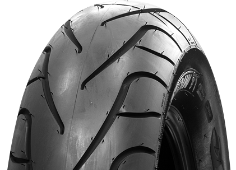 Close-up van het loopvlak Michelin Commander II 240/40 R18 79 V Rear TL M/C