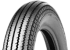 Close-up van het loopvlak Shinko E270 5.00-16 72 H Front TT
