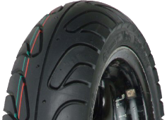 Close-up van het loopvlak Vee Rubber VRM119C 120/70-12 60 P Front TL