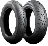 Close-up van het loopvlak Bridgestone Exedra Max 170/70 B16 75 H Rear TL M/C